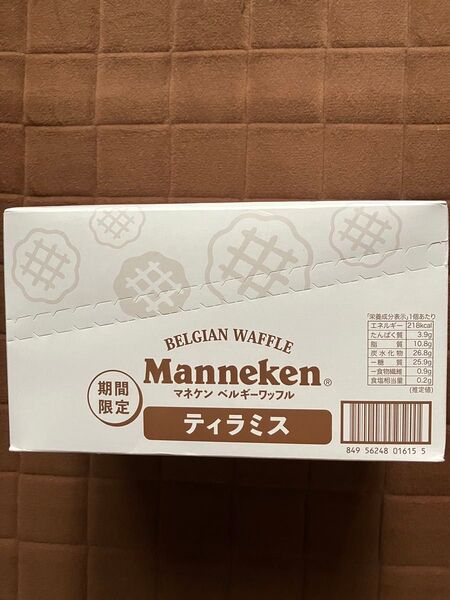 《期間限定》マネケン ベルギーワッフル ティラミス