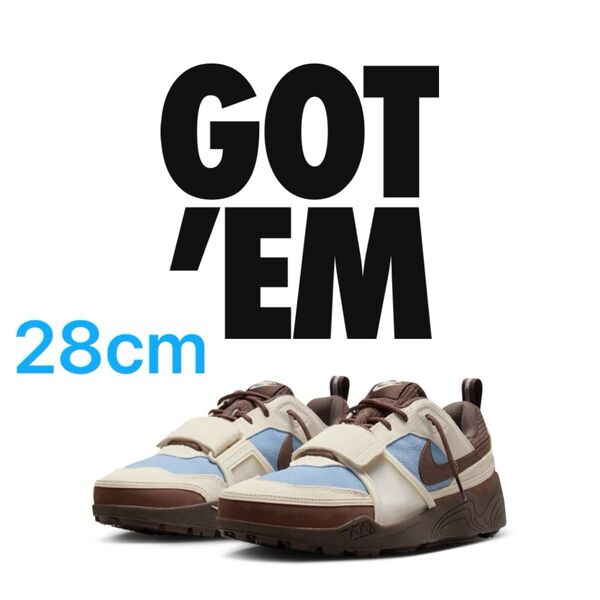 Travis Scott × Nike Zoom Field Jaxx "Pale Ivory and Leche Blue"