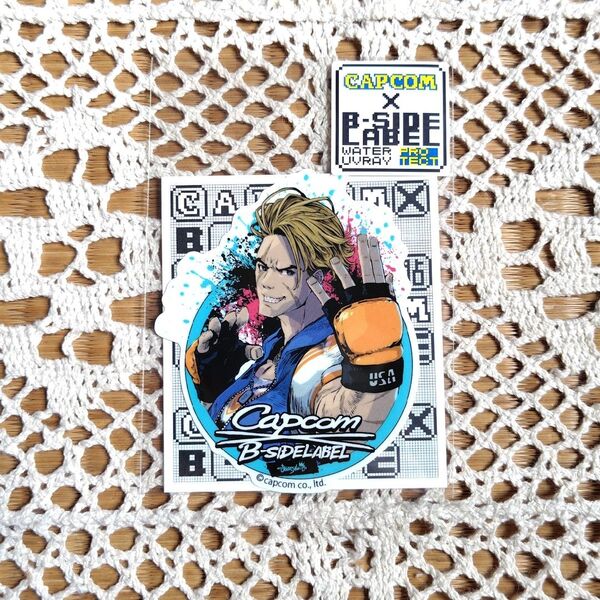 B-SIDE LABEL × CAPCOM ルーク ステッカー