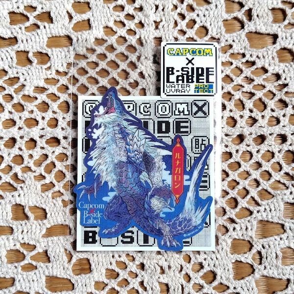 B-SIDE LABEL × CAPCOM ルナガロン ステッカー