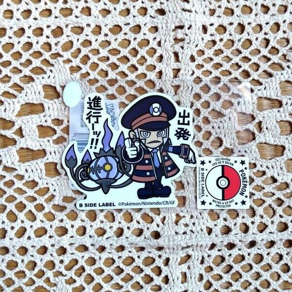 B-SIDE LABEL × ポケモン ノボリ&シャンデラ ステッカー