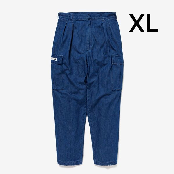 WTAPS 25SS MILT2301 / TROUSERS / COTTON. DENIM INDIGO XLサイズ