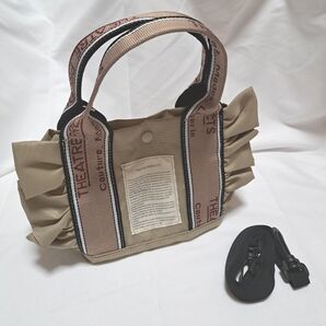 THEATRE PRODUCTS シアタープロダクツ ミニトートバッグ ベージュ新品