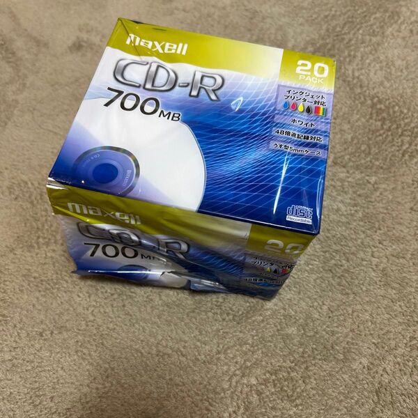 maxell maxell CD-R 20枚入り フロッピーディスク CD R 新品未使用