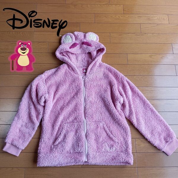 ☆Disney ディズニー トイストーリー ロッツォ パーカー 160cm ピンク フリース 大人気☆