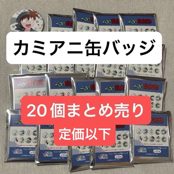 忍たま乱太郎 カミオジャパン カミアニ TOUCH 缶バッジ 土井 土井半助