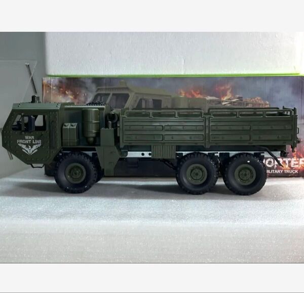 ミリタリーテイストのラジコンカー RC軍用トラック 1/16プロポーション リモートコントロールトラック 希少品