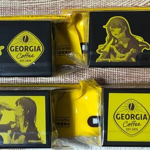 ado スマホスタンド&スピーカー ジョージア 新品未使用未開封 全4種類