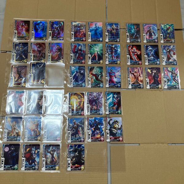 ウルトラマン フュージョンファイト UD2弾 SR レア ノーマル コンプ42枚 全てスリーブ入り未使用品