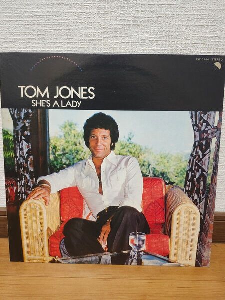 希少 TOM JONES SHE'S A LADY Lpレコード 激レアジャケット