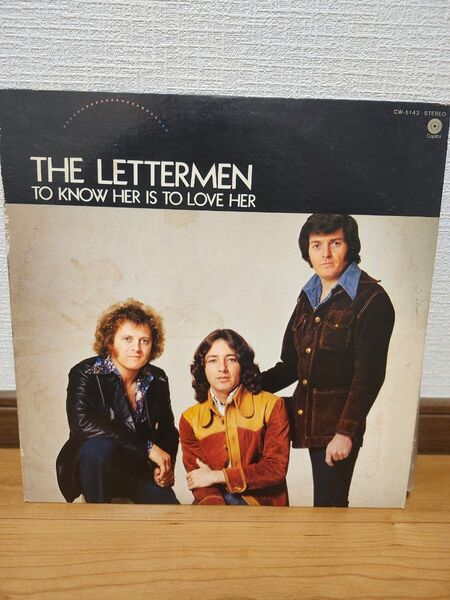 希少 THE LETTERMEN レコード TO KNOW HER IS TO LOVE HER 激レアジャケット