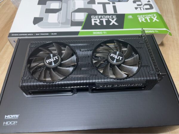 美品 Palit Geforce RTX3060Ti 箱完備