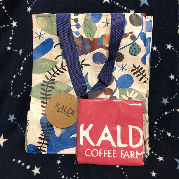 ★未開封★KALDI カルディ エコバッグミニ オトノハ&オンライン限定 コットンエコバッグ スモーキーピンク 2点 サブバッグ