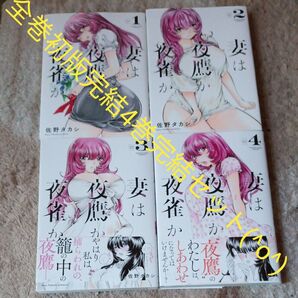 全巻初版本セット 全巻完結4巻セット 妻は夜鷹か夜雀か 第4巻 (YKコミックス) 佐野タカシ/著