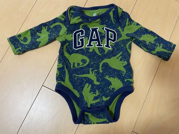 GAP 恐竜柄ロンパース 3〜6ヶ月