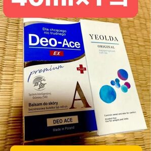 デオエースEX 40ml×1コ リニューアル品&ヨルダ1コ