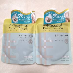 ガスール フェイスパック 2個セット 洗い流すパック ペーストタイプ