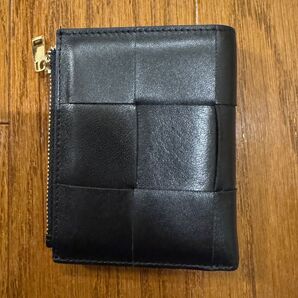本革 クロスレザーウォレット 財布 ミニウォレット 二つ折り
