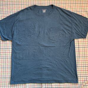 チャンピオン クルーネックTシャツ XLサイズ くすみブルー