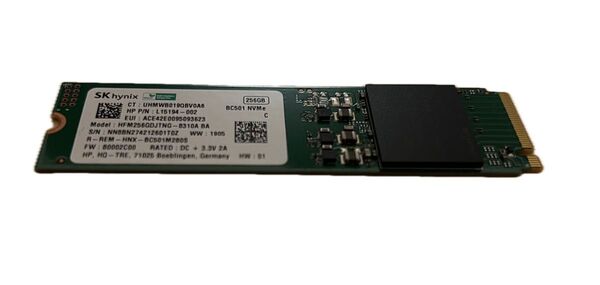 SK hynix HFM256GDJTNG-8310A M.2 256GB SSD NVMe