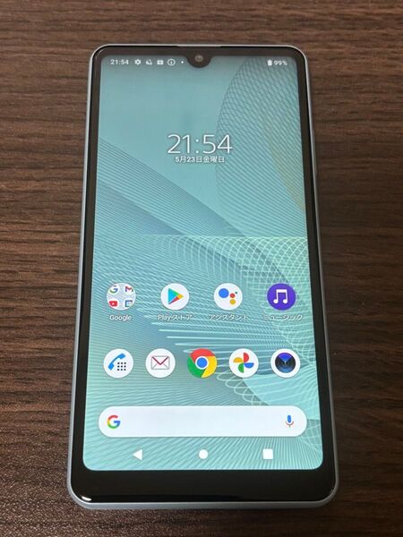 Xperia AceⅡ SO-41B ブルー② ケース付き