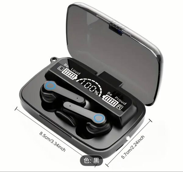 開封後動作確認のみ 未使用 美品 ワイヤレスイヤホン 2025最新版 Bluetooth イヤホン 11