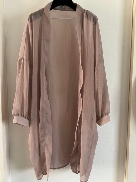 新品 薄手シェア カーディガン しまむら L
