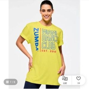 【今だけ値下げ】ZUMBA 3枚セットの黄色 正規品