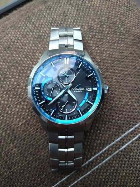 【動作品】オシアナス マンタ OCEANAS OCW-S3000-1AJF CASIOのフラッグシップ腕時計