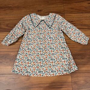 cottoli コトリ 花柄ワンピース 90cm