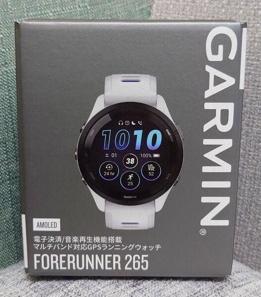 GARMIN FORERUNNER 265 WHITE ガーミン 265