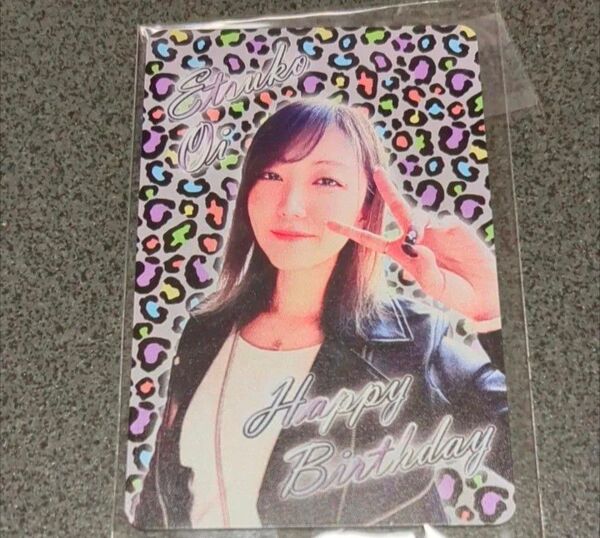 新品未使用未開封!大井絵津子選手 誕生日イベント オリジナルダーツライブカード