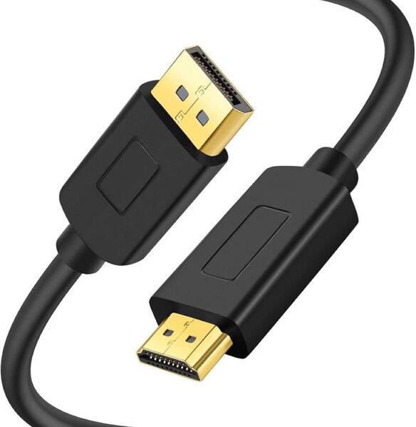 ディスプレイポート HDMI アダプターケーブル 3m ANNNWZZD ケーブル ブラック