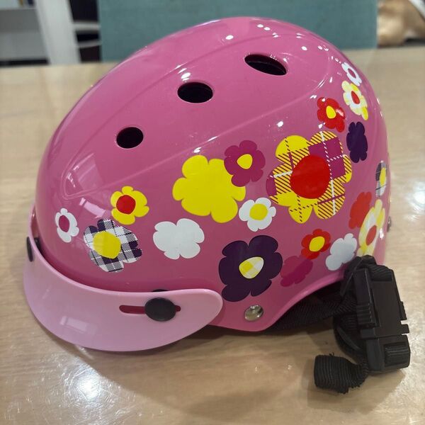 ブリジストン 子供用ヘルメット 自転車用 キッズ 花柄