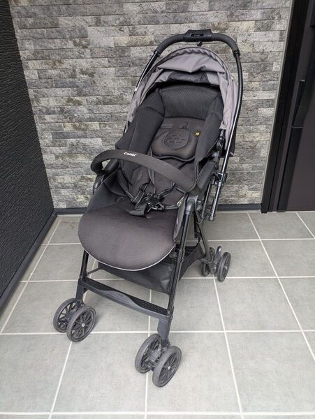Combi コンビ ロングフィット48 ミニマルグレー A型ベビーカー