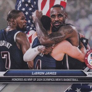 2024 TOPPS NOW OLYMPIC GAMES #30SP LeBRON JAMES レブロン ジェームズ SP