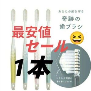 【正規品】奇跡の歯ブラシ バージョンアップ品 大人用歯ブラシ 衛生用品 仕上げ磨き 虫歯予防 1本 wt5g