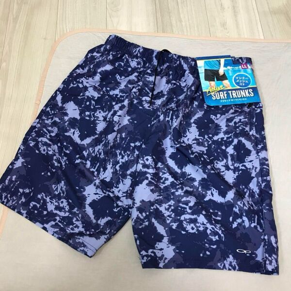 メンズ 水着 オーシャンパシフィック サーフトランクス 総柄