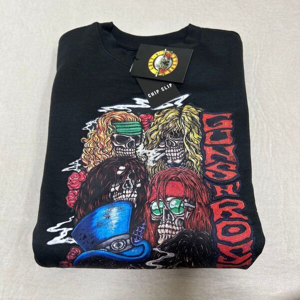Guns N' Roses ガンズアンドローゼス トレーナー 裏起毛 バンド