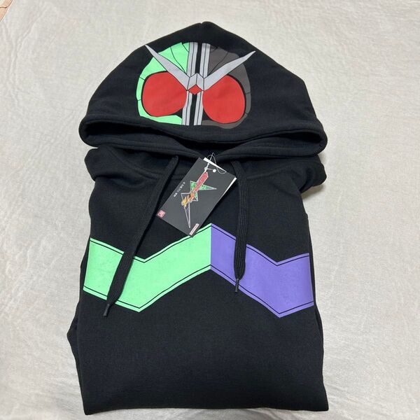 仮面ライダーW 裏起毛 なりきり パーカー