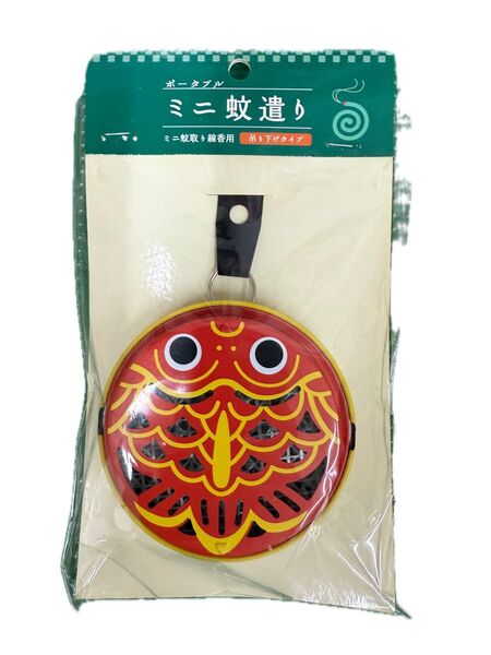 DECOLE蚊取り線香ホルダー 蚊遣り 持ち運び 吊り下げ ポータブル 小さめ
