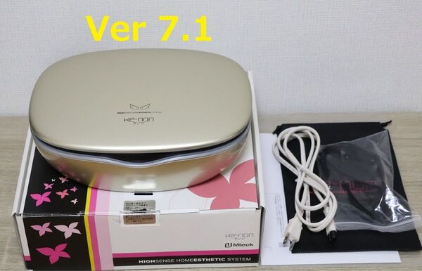 ★ke-non ケノン 7.1 シャンパンゴールド プレミアムカートリッジ/眉毛脱毛器付★