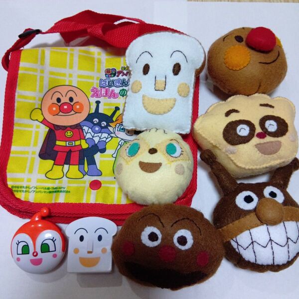 アンパンマンのぬいぐるみ ポシェット おもちゃ セット まとめ売り