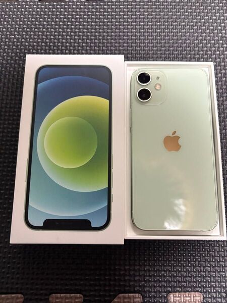 美品 Apple iPhone 12 mini 256GB グリーン SIMフリー 希少 支払い完了済