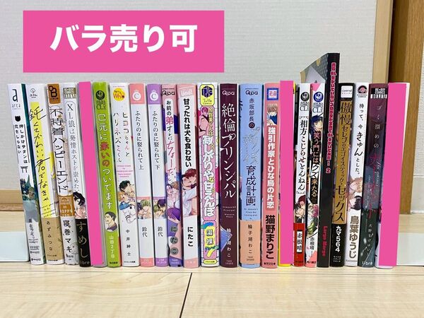 【即購入不可】 BLコミック 20冊セット + 特典のみ1点 2025年 新刊 含む