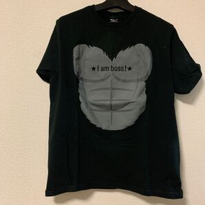 I am boss! Tシャツ 黒 ブラック メンズ 吉本興業