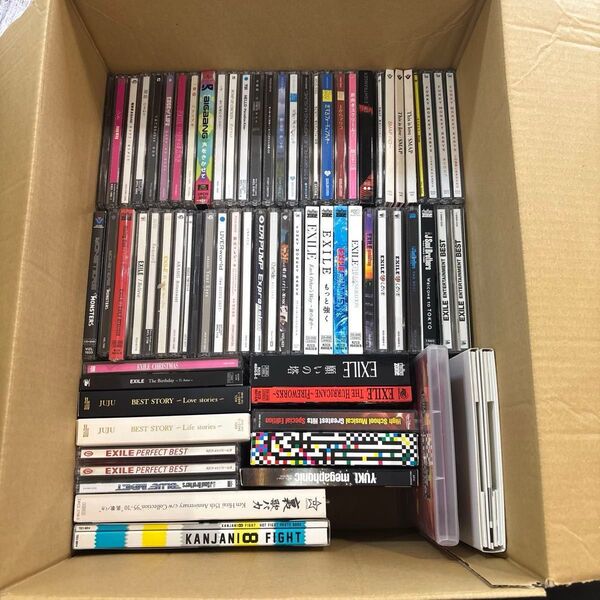 【まとめ売り・動作未確認】 邦楽 CD・DVDまとめ売り 72点