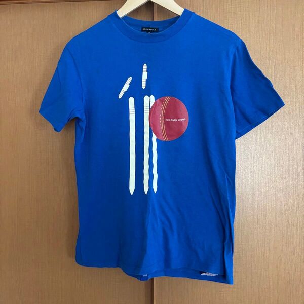 R NEWBOLD クリケットオマージュTシャツ Mサイズ アールニューボールド半袖Tシャツ