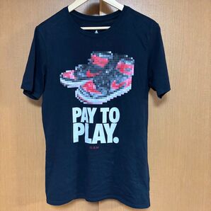 ナイキ Tシャツ ブラック エアジョーダン Mサイズ 古着 希少 レア ジャンプマン