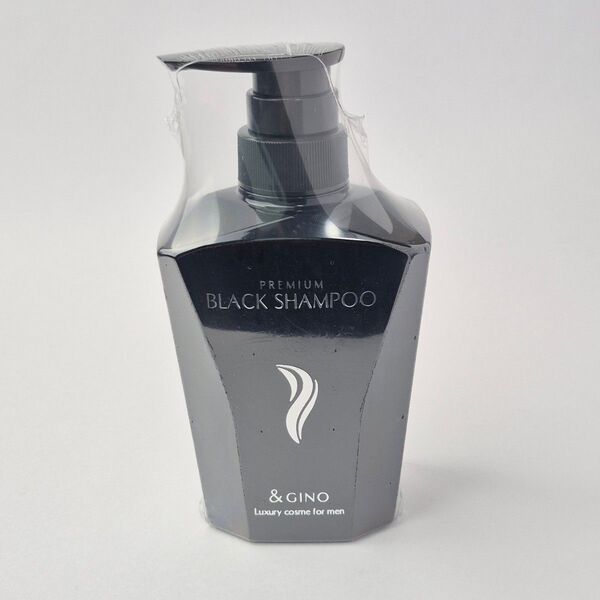 &GINO 頭皮ケア プレミアムブラックシャンプー 400ml